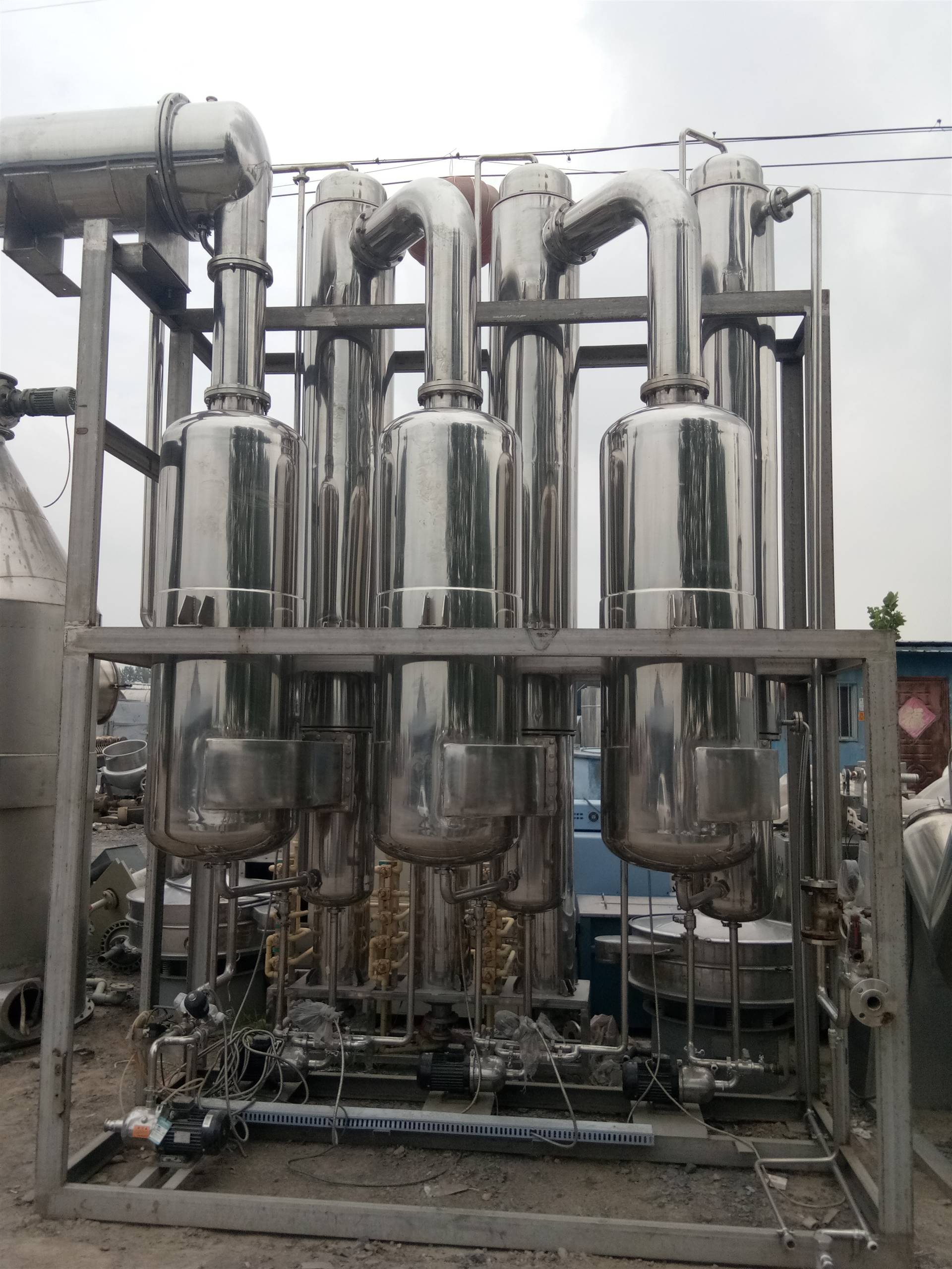 三效蒸发器 化工生产中的高效节能关键设备